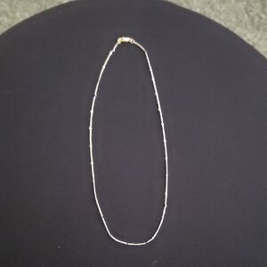 Elegant Yellow Gold Plated Necklace NWOT 17 Inches